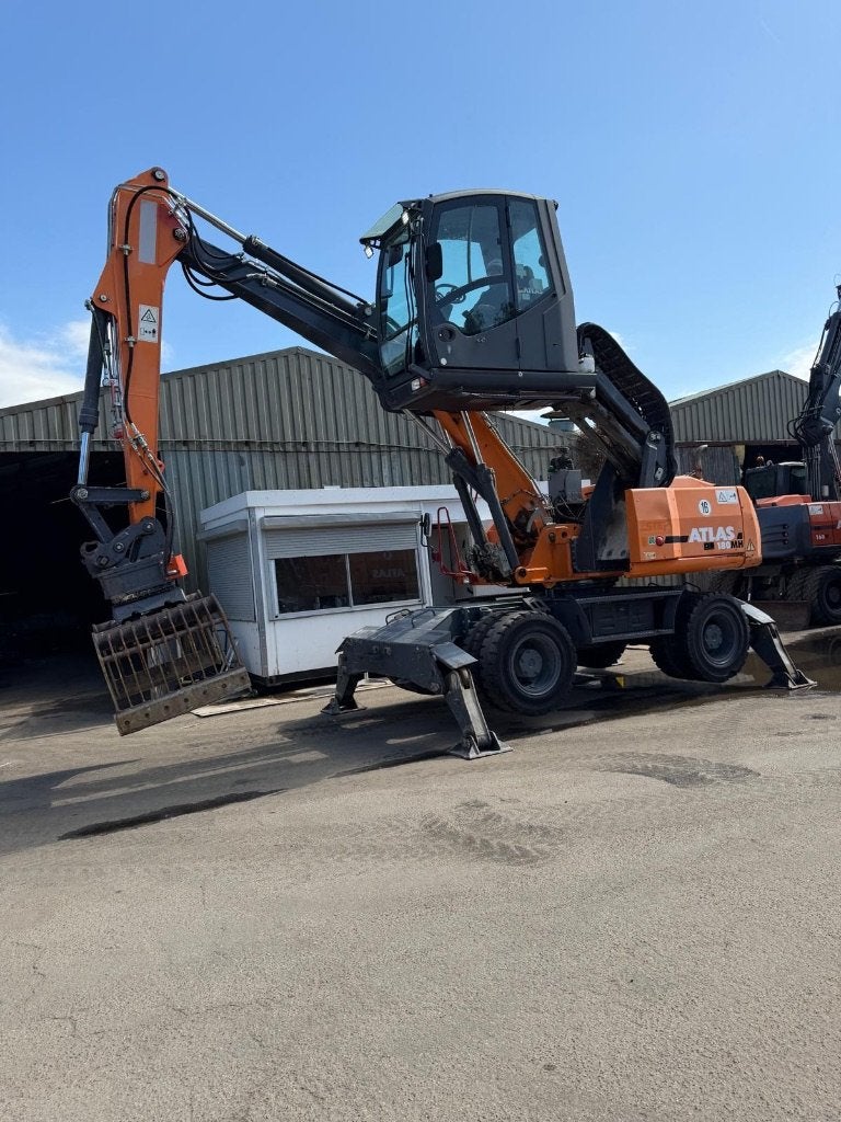 ATLAS 180 MH BJ 2011, Zakelijke goederen, Machines en Bouw | Kranen en Graafmachines, Graafmachine, Ophalen of Verzenden