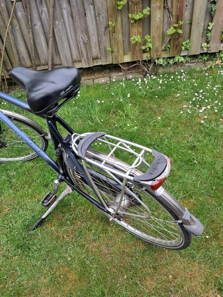 Herenfiets, Fietsen en Brommers, Fietsen | Vouwfietsen, Ophalen of Verzenden, Gebruikt, 20 inch of meer, Gazelle