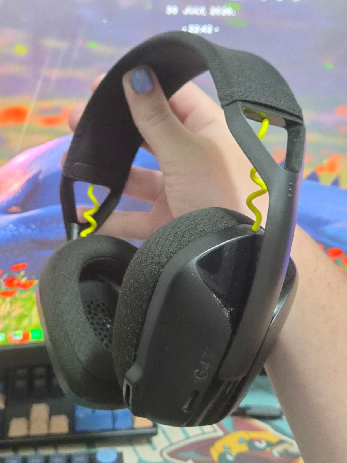 Logitech G435 Draadloze Gaming Headset Zwart, Logitech, Ophalen of Verzenden, Draadloos, Zwart