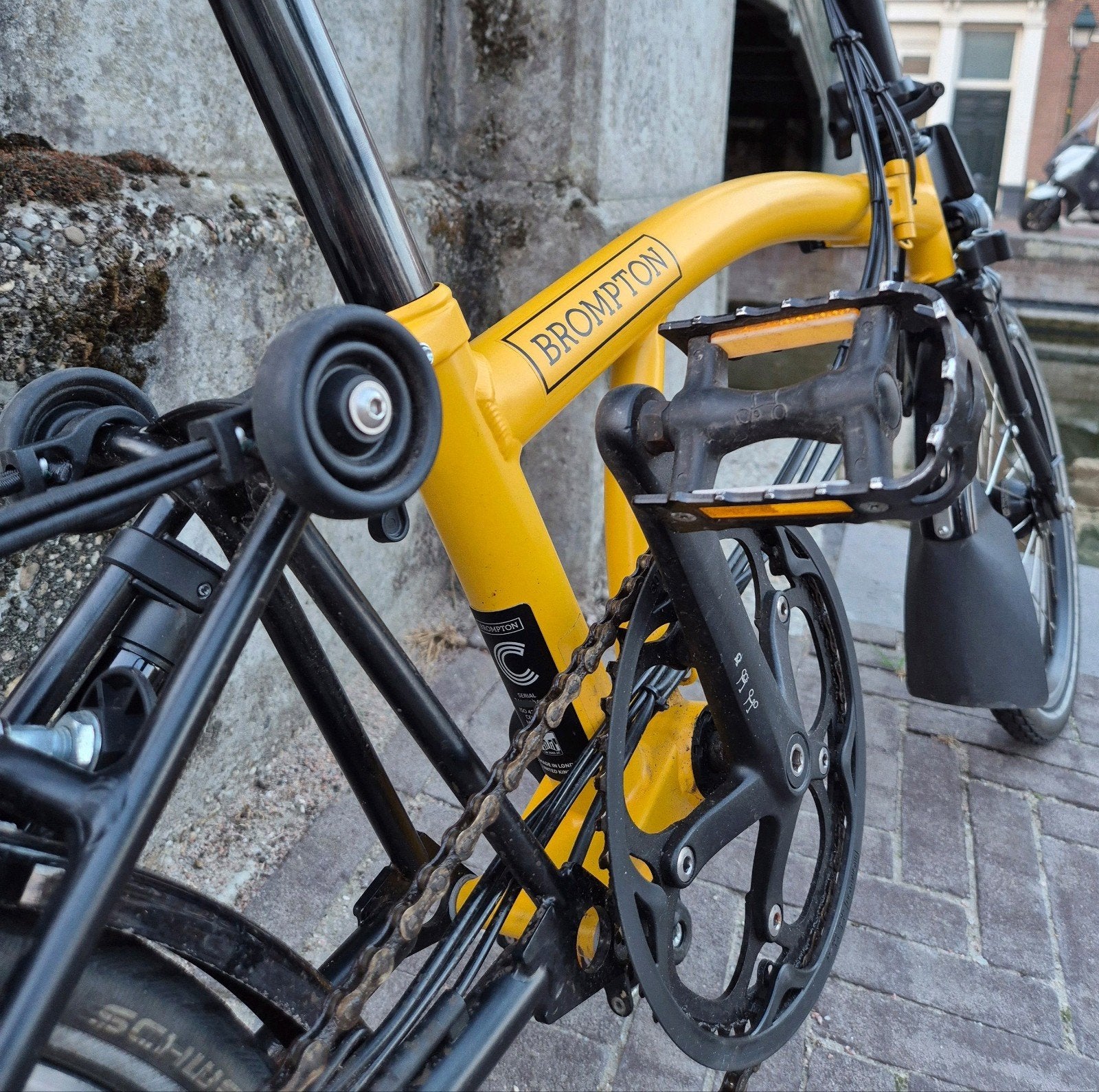Foto 10 van Brompton C-line M6R Bumblebee Yellow (nov.2024)