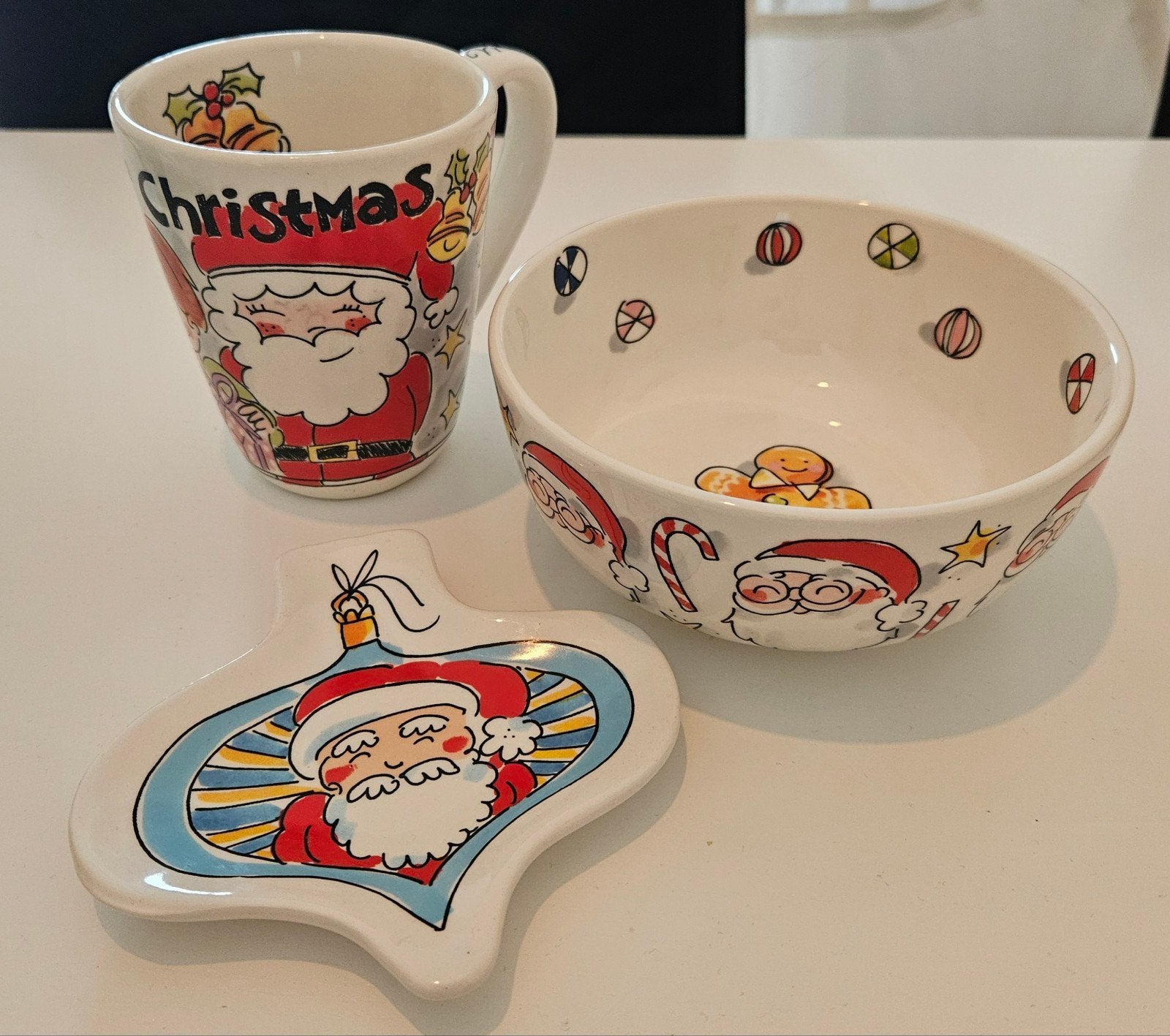 Blond Amsterdam kerst setje, Blond Amsterdam, Ophalen of Verzenden, Zo goed als nieuw, Kop(pen) en/of Schotel(s)