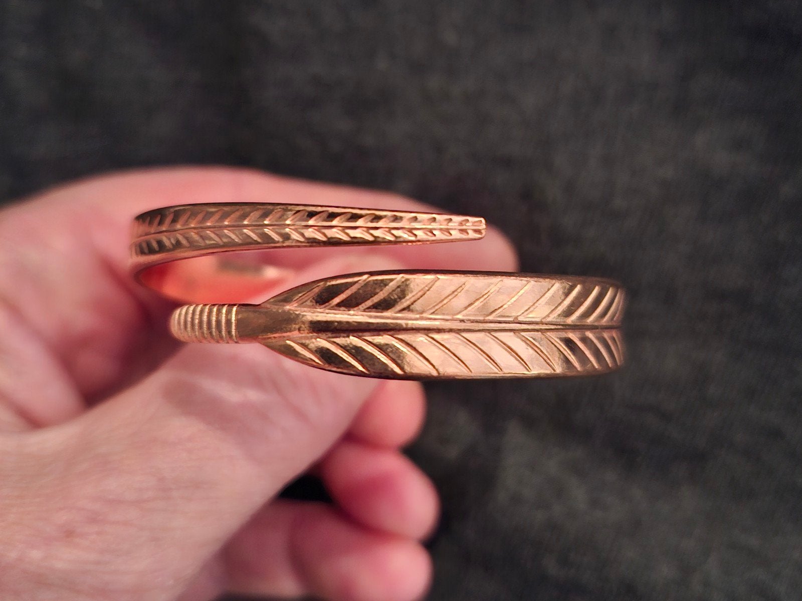 koperen armband, Ophalen of Verzenden, Nieuw, Overige kleuren, Overige materialen