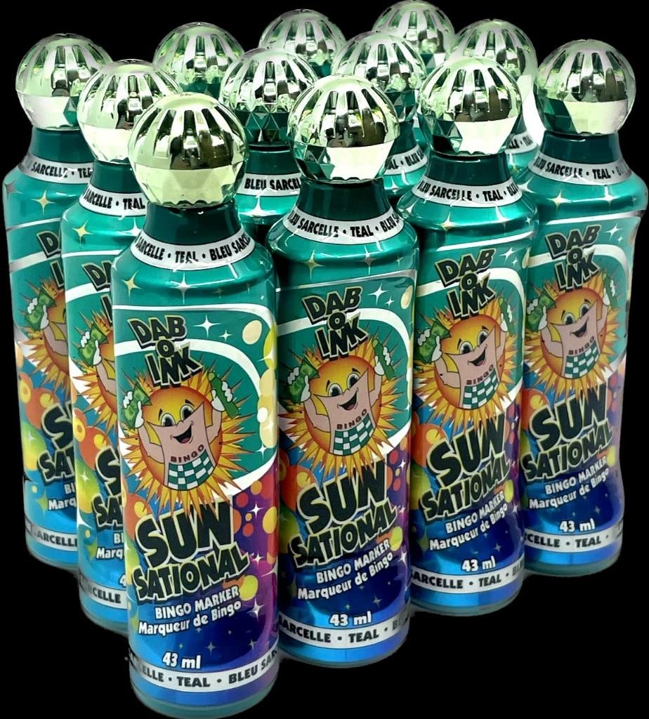 Teal/AQUA BLAUW Sunsational Bingo Dabbers deppers Stift, Ophalen of Verzenden, Nieuw