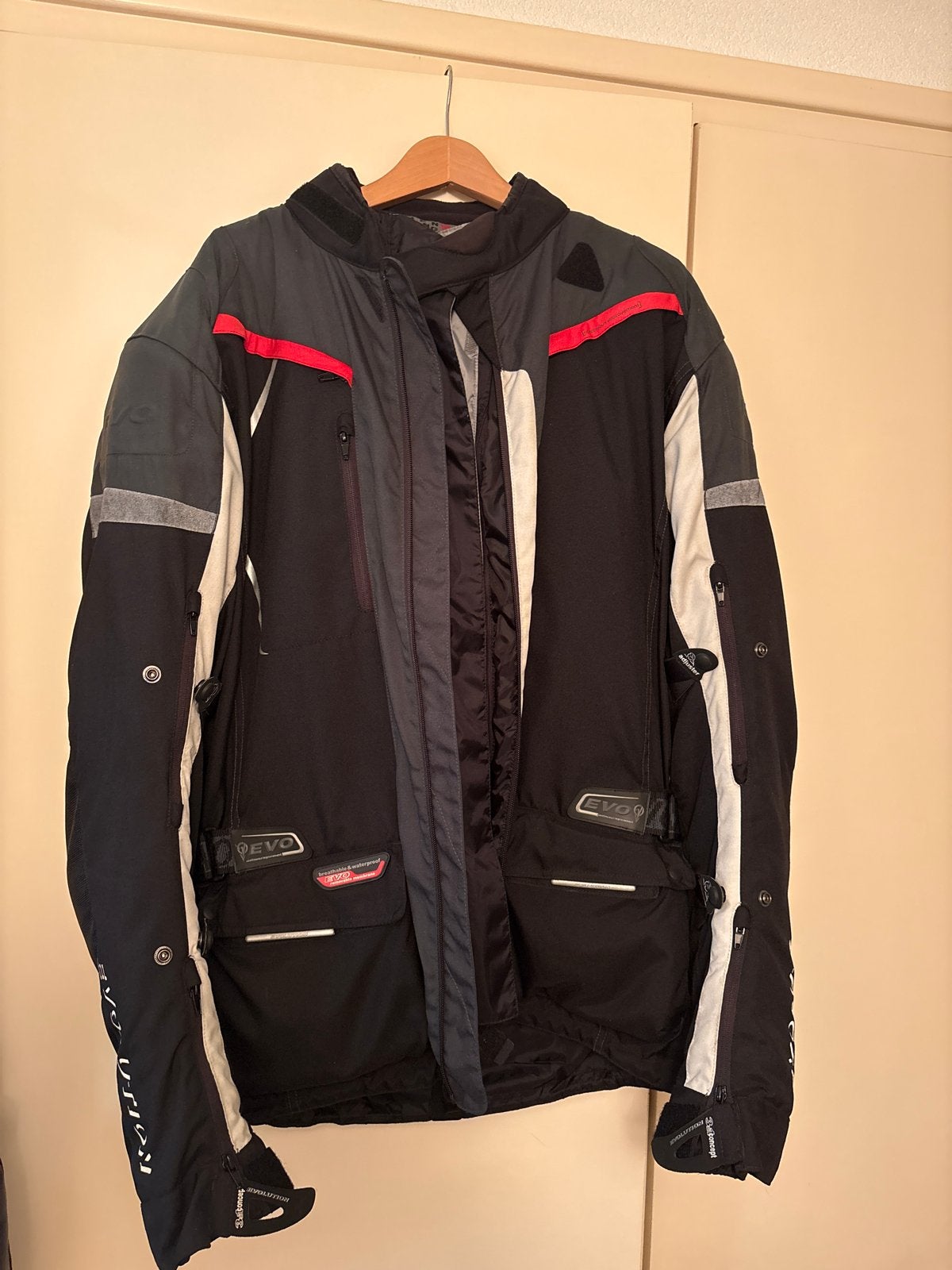 Motorjas en motorbroek (textiel en leer) - Maat XL, Ophalen, Tweedehands, Heren, Jas | textiel