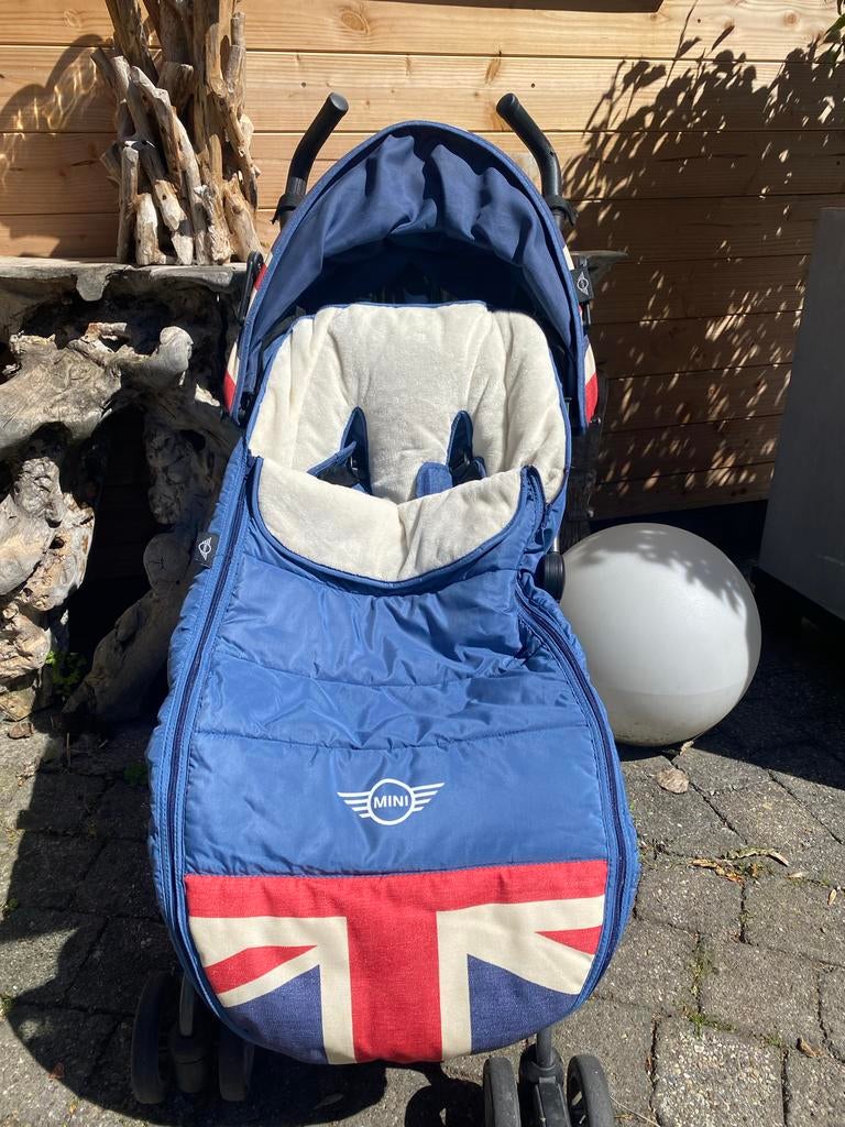 Mini buggy met Union Jack design, Ophalen, Zo goed als nieuw, Overige merken, Zonnekap