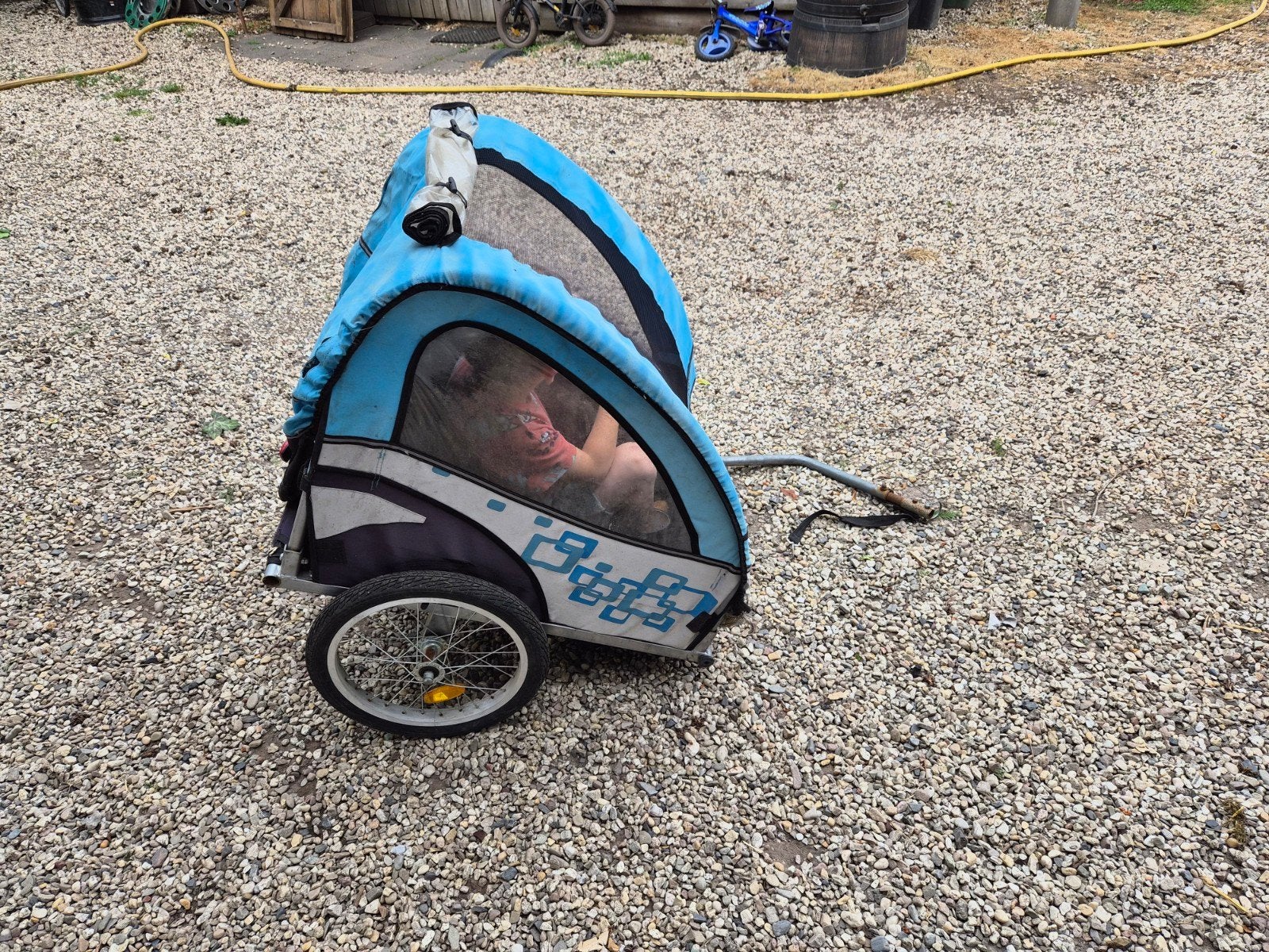 Kinderfietskar - Eenvoudig te monteren, Ophalen, Gebruikt, Kinderkar, Minder dan 20 kg