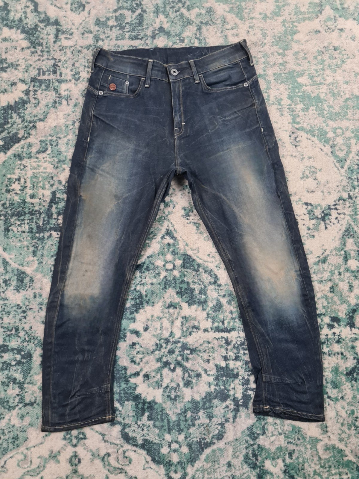 G-star type C 3D loose Tapered W27 L32 WMN Tulsi2732 Blauw, Blauw, Ophalen of Verzenden, W27 (confectie 34) of kleiner, G-STAR RAW