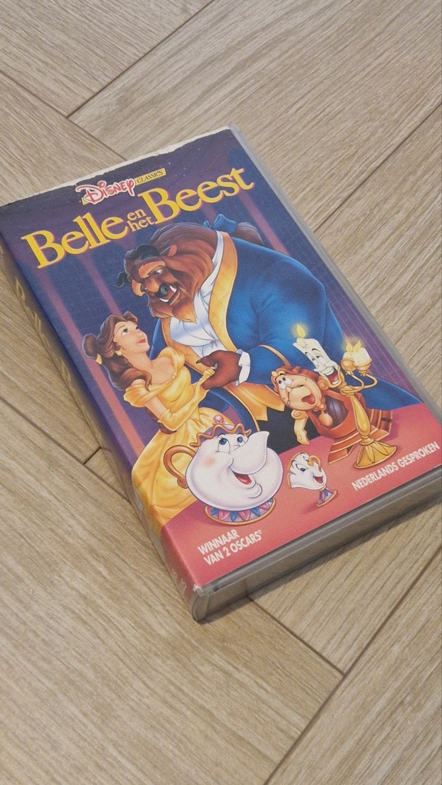 Belle en het Beest VHS - Nederlands gesproken, Gebruikt, Alle leeftijden, Kinderfilm, VHS