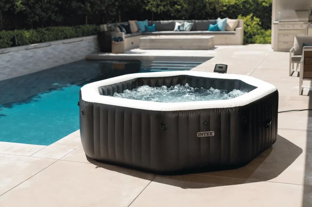 NIEUW Intex Pure Spa Jet & Bubble Deluxe opblaasbaar 6 pers., Ophalen, Nieuw, Filter, Opblaasbaar