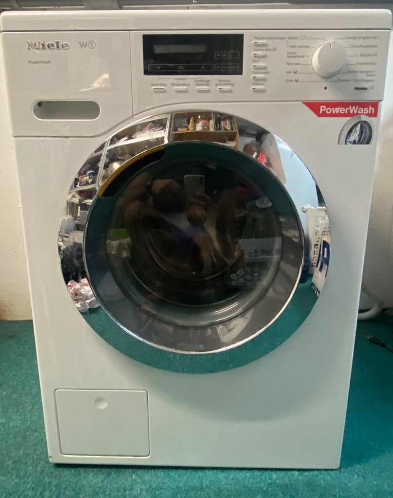 Miele WKF120 WCS (W1 PowerWash, 8 kg) - Zie Beschrijving, Ophalen, Gebruikt, 8 tot 10 kg, 1600 toeren of meer