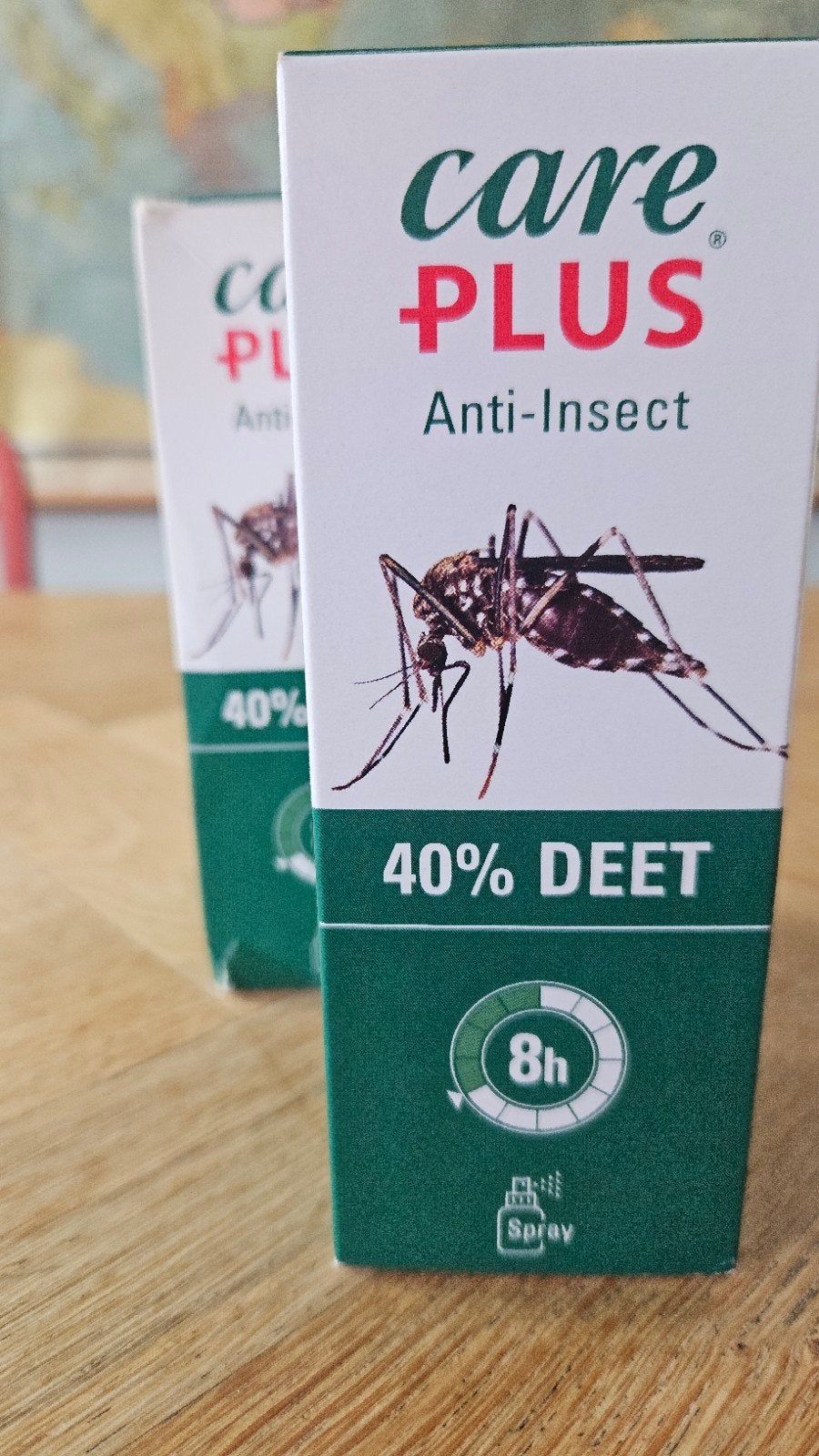 Deet 40% Care Plus, 8 uur anti-insect, 2x200ml, Caravans en Kamperen, Kampeeraccessoires, Ophalen of Verzenden, Nieuw