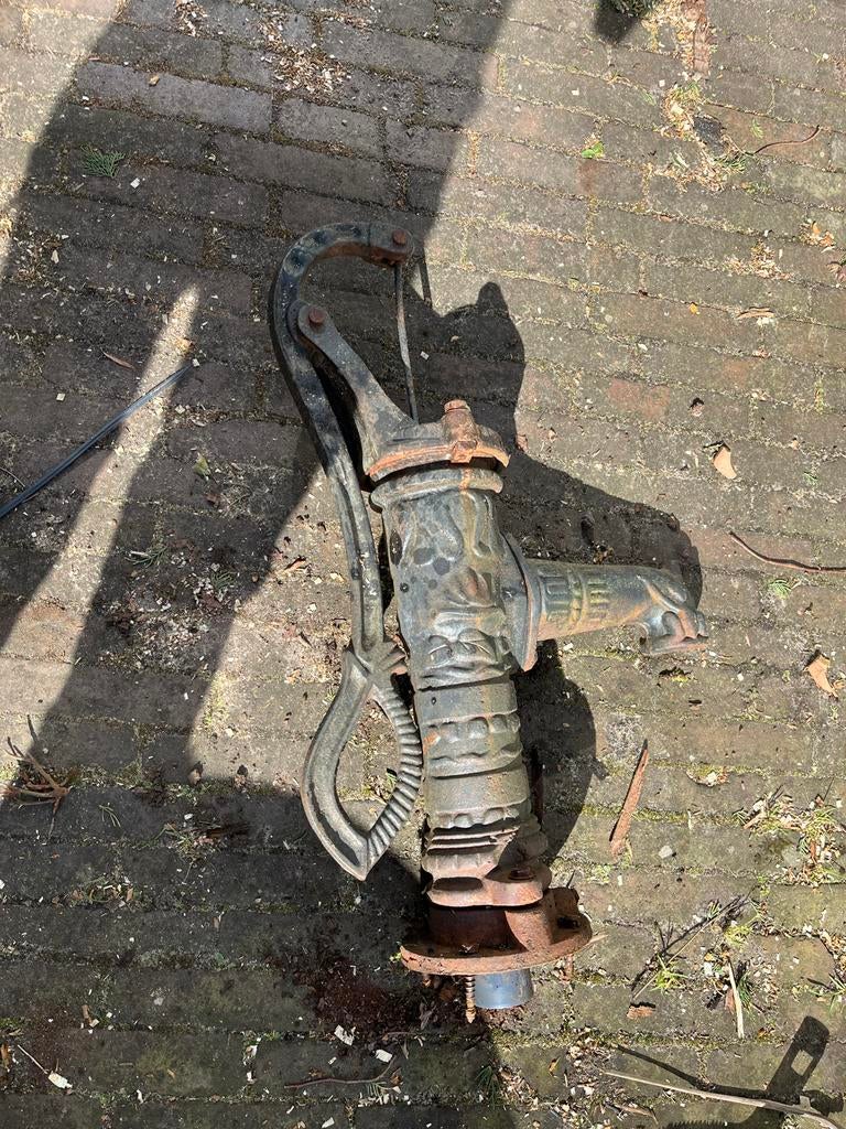 gietijzeren hand-waterpomp, Tuin en Terras, Waterpompen, Ophalen, Gebruikt, Handmatig, Overige typen
