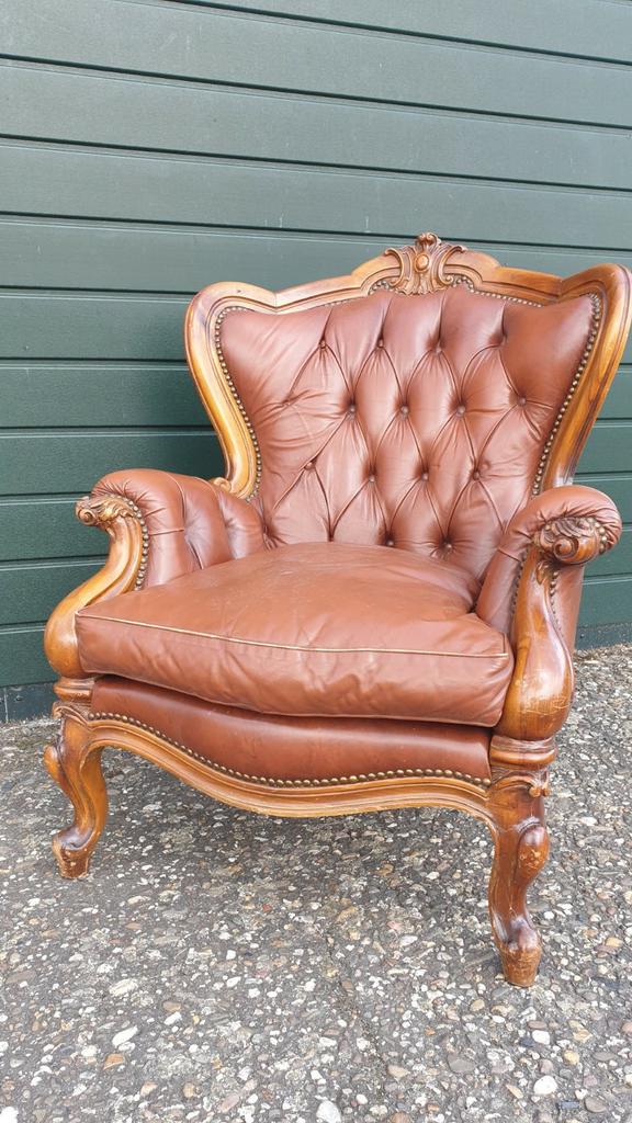 Barok fauteuil, Ophalen