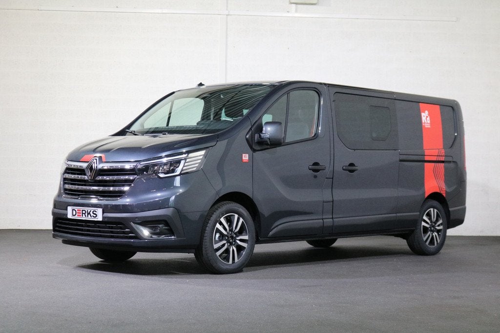 Renault Trafic 2.0 dCi 170pk DC Automaat Airco Navigatie Cam, Auto's, 1940 kg, Stof, Gebruikt, 4 cilinders