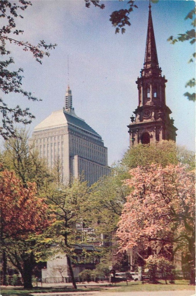 701-451-019 Boston MA John Hancock Building, Verzenden, Voor 1920, Buiten Europa