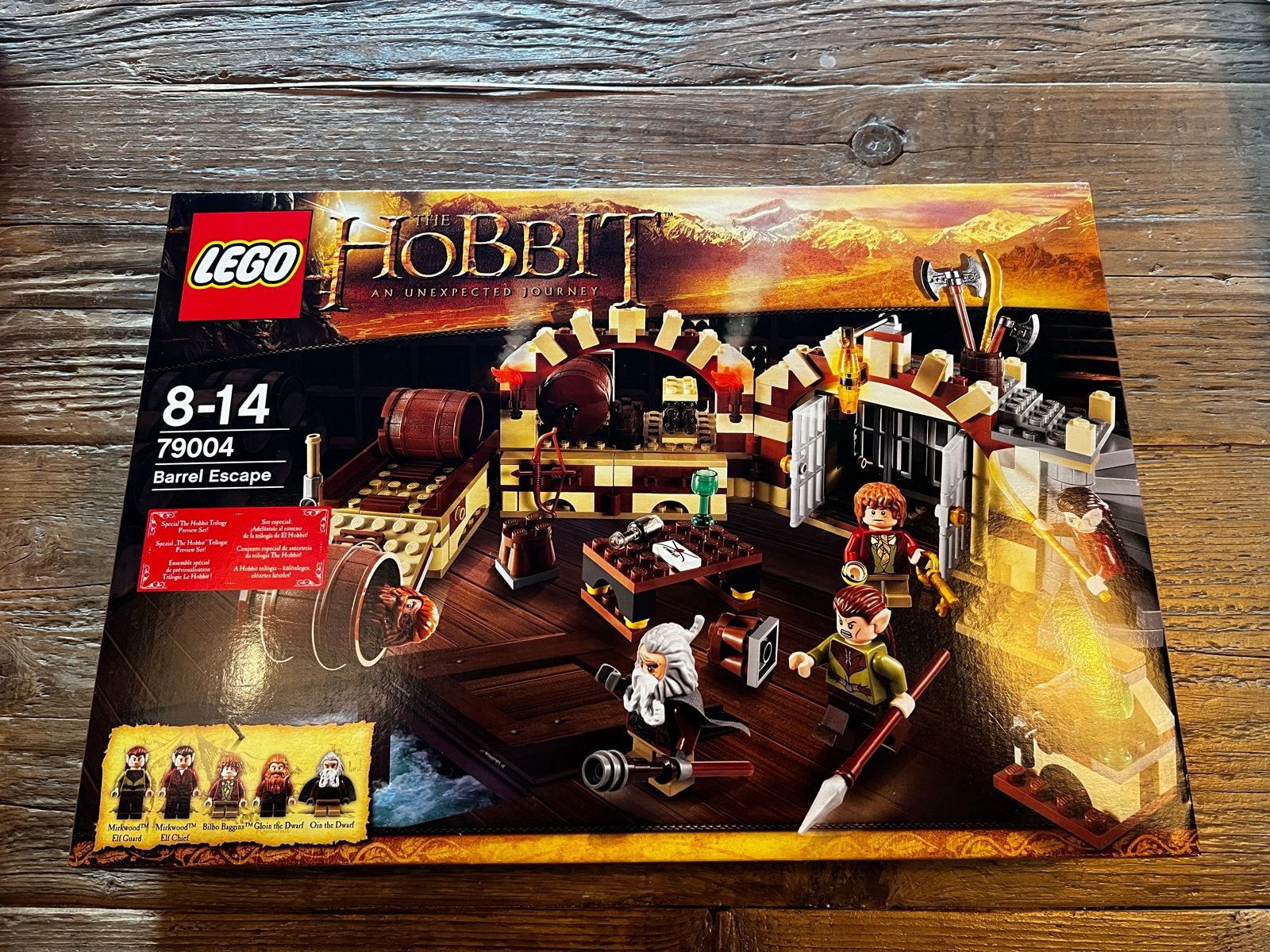 Lego The Hobbit 79004 Barrel Escape - Nieuw en Ongeopend, Overige thema's, Lego, Nieuw, Ophalen of Verzenden