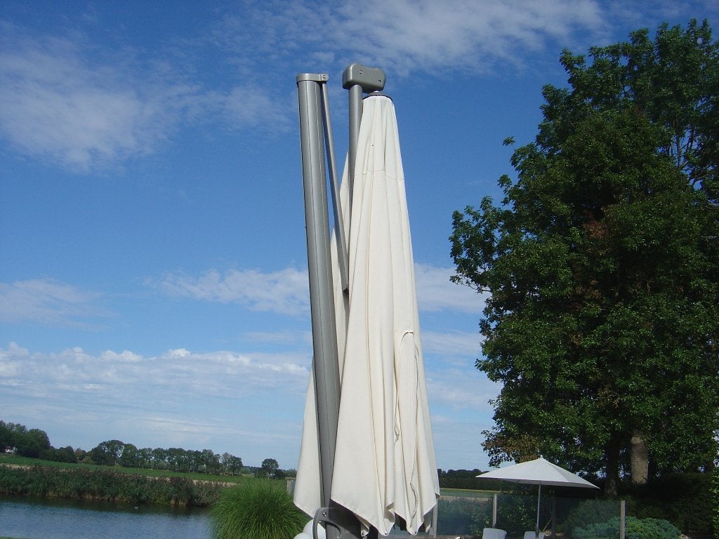 Glatz Sombrano Parasol, Tuin en Terras, Ophalen, Kantelbaar, 3 tot 4 meter, Zweefparasol