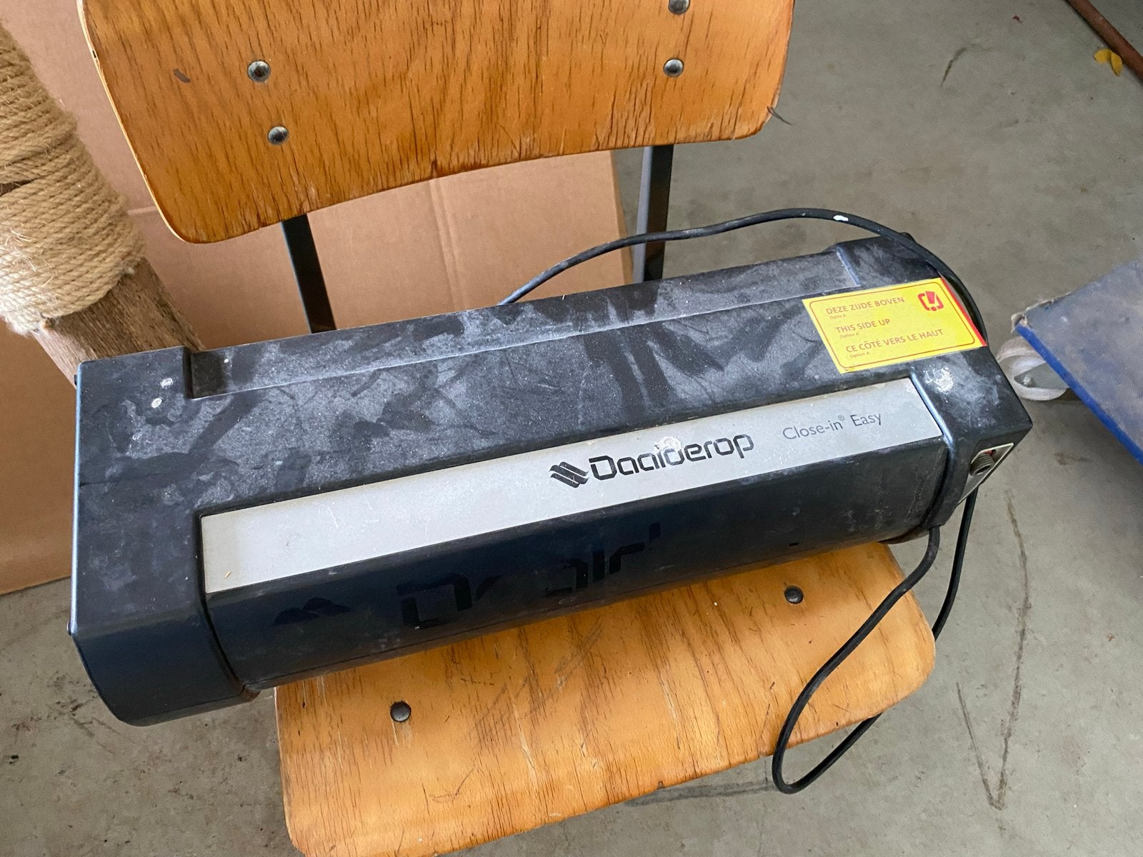 Daalderop Close-in Easy boiler, werkend, Ophalen of Verzenden, Gebruikt