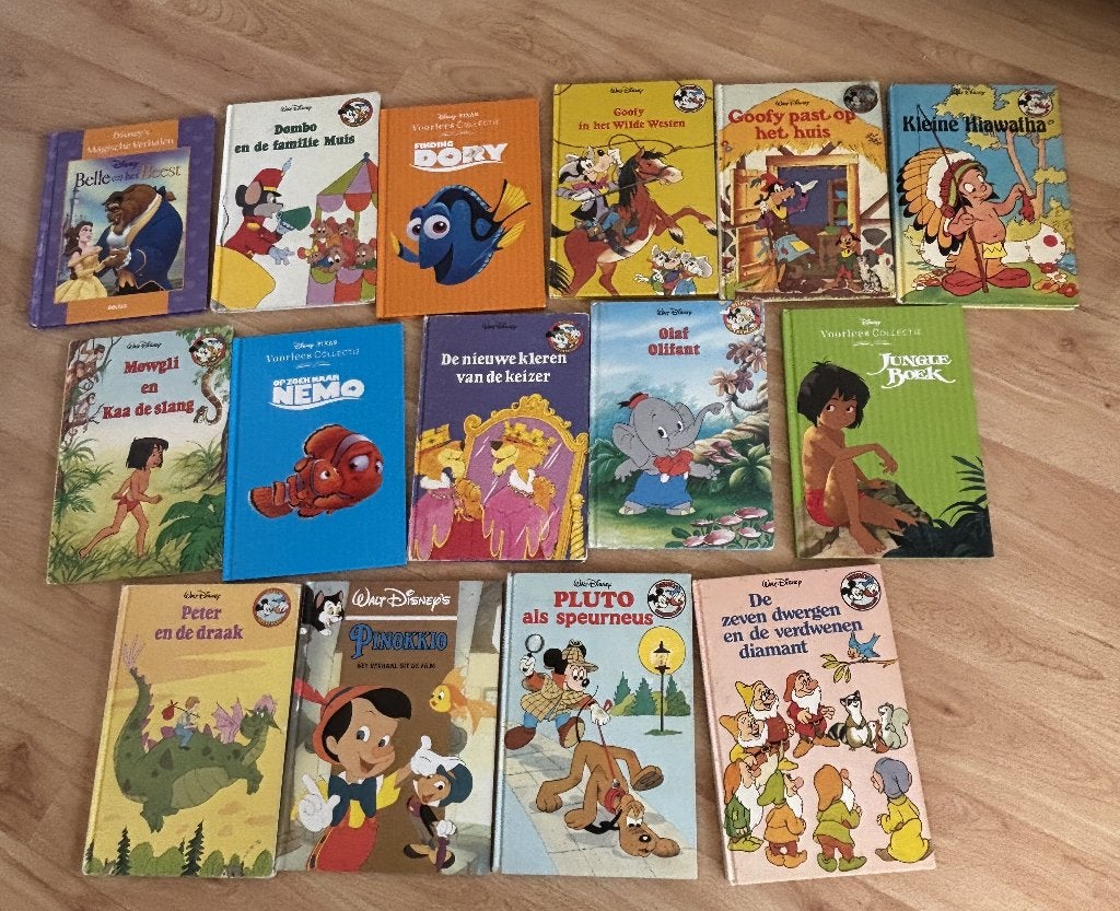 boeken en spelletjes voor kleuters disney,magneet,amgschmidt, Ophalen of Verzenden, Gelezen, 3 tot 4 jaar