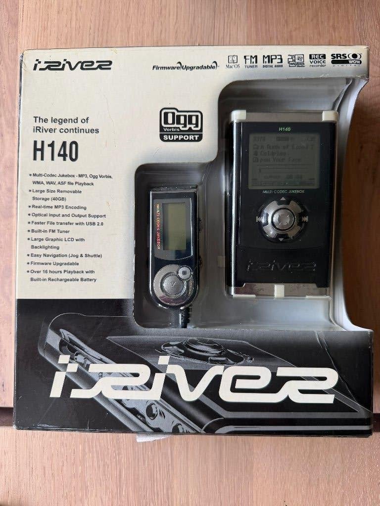 iRiver H140 & H140 en H120 MP3 spelers, Audio, Tv en Foto, Mp3-spelers | Overige merken, Ophalen of Verzenden, Gebruikt, IRiver