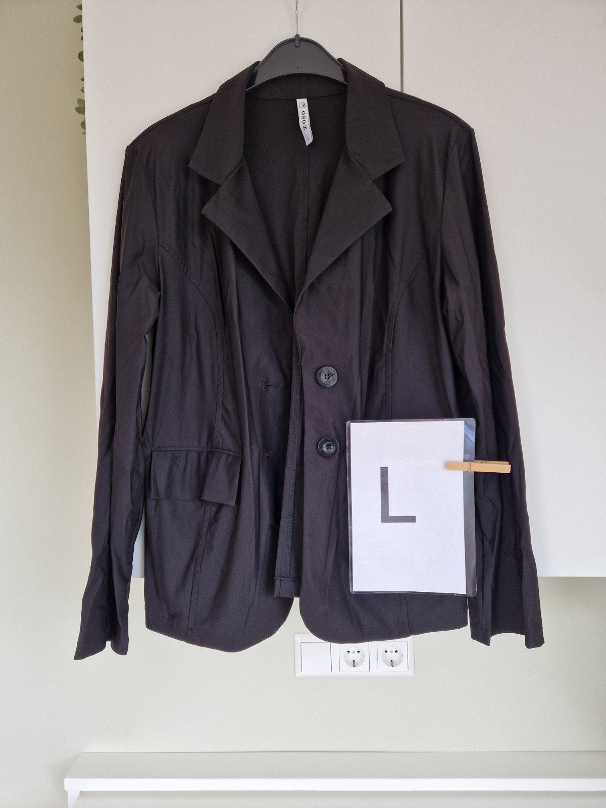 Zoso Travelstof Jasje Blazer Maat L zwart, Kleding | Dames, Zwart, Maat 42/44 (L), Ophalen of Verzenden, Jasje