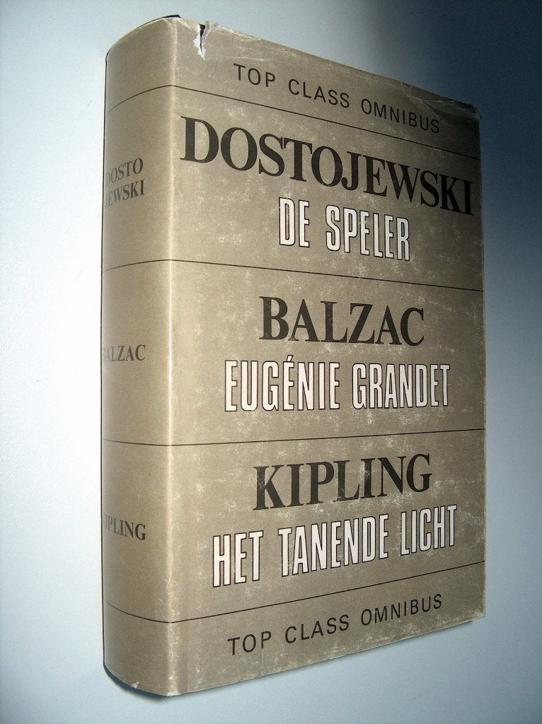 Omnibus : Dostojewski / Balzac / Kipling : De speler / Eugén, Gelezen, Europa overig, Diverse auteurs, Ophalen of Verzenden