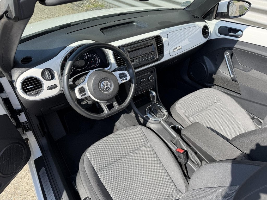 Volkswagen Beetle Cabriolet 1.4 TSI Automaat Xenon 160 PK, Auto's, Volkswagen, Euro 5, Stof, Gebruikt, Beetle (Kever)