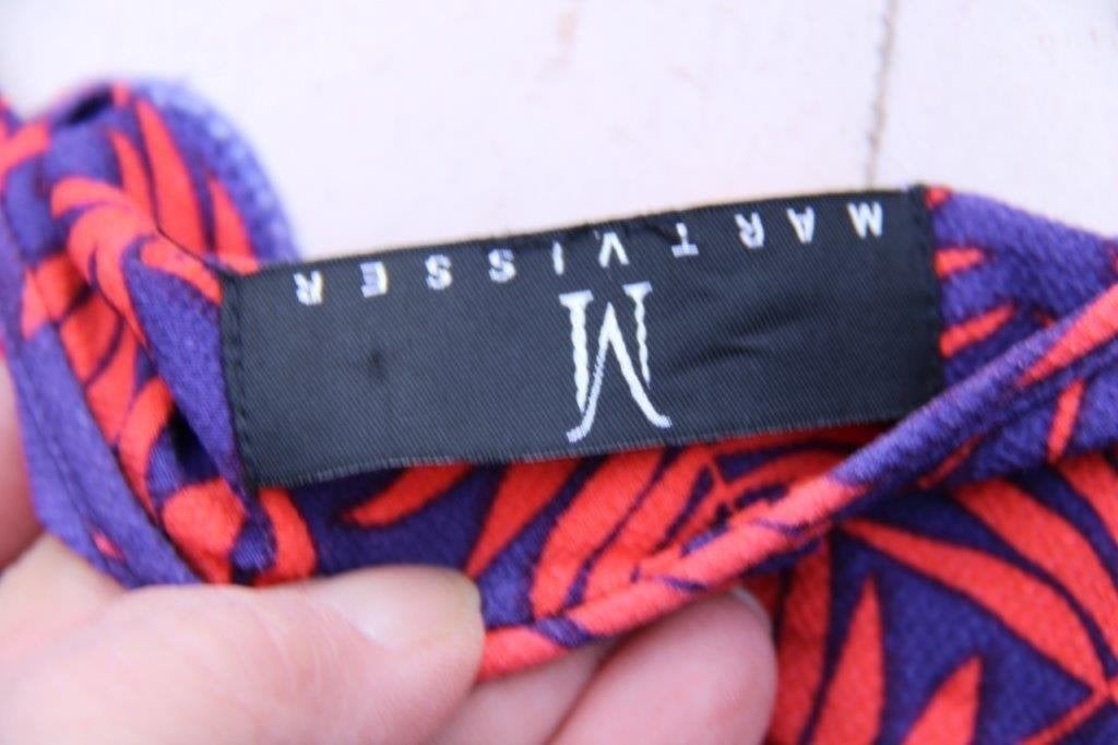 Jurk donkerblauw/ rood Mart Visser mt XXL Vaste prijs, Mart Visser, Maat 46/48 (XL) of groter, Ophalen of Verzenden, Zo goed als nieuw