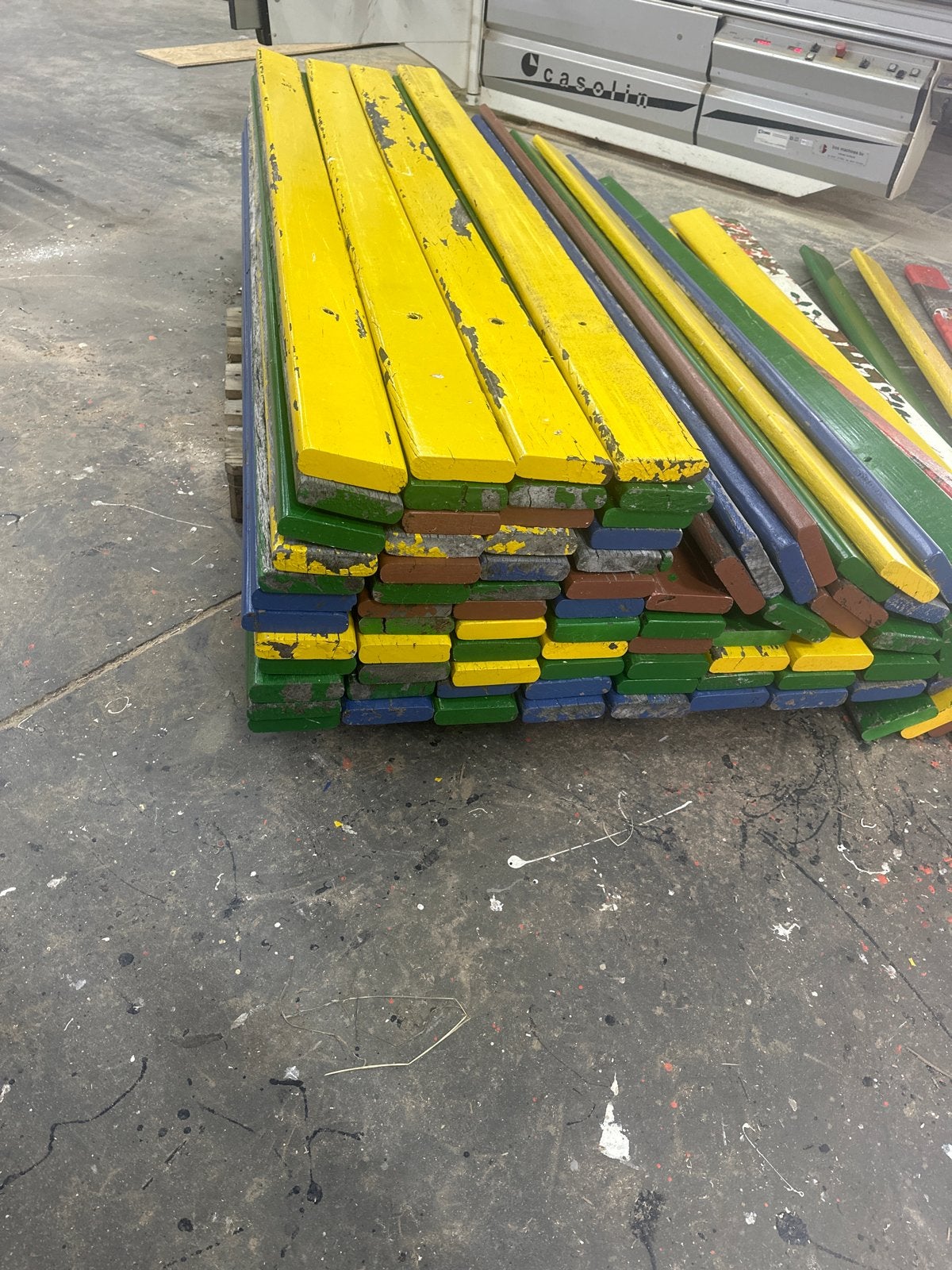 Bankirai hardhouten planken 245x13.5x3.5 cm, Ophalen, Gebruikt, 25 tot 50 mm, 200 tot 250 cm
