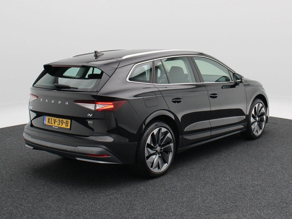 Skoda Enyaq iV 80 204 Pk | Stoel/Stuurverwarming | Adaptive, Auto's, Skoda, Automaat, Achterwielaandrijving, Gebruikt, 544 km