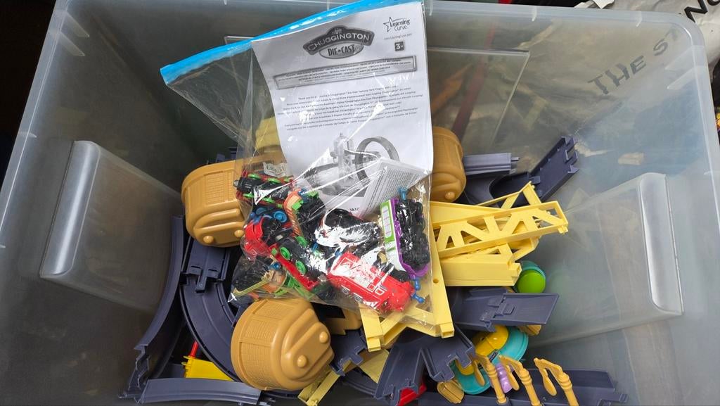 Chuggington Die-Cast Treinset met Accessoires, Ophalen of Verzenden, Gebruikt