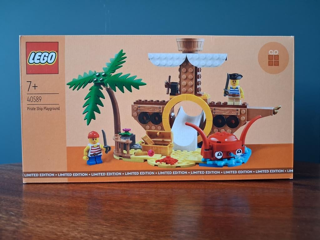 LEGO 40589 Piratenschip Speeltuin - Limited Edition NIEUW, Lego, Nieuw, Complete set, Ongeopend/sealed