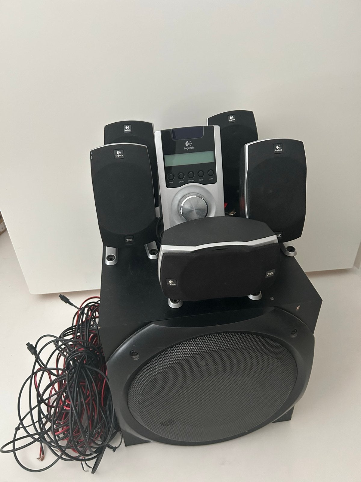Logitech Z-5500 Digital 5.1 Surround Sound Systeem, Gebruikt, 70 watt of meer, 5.1-systeem, Overige spelers