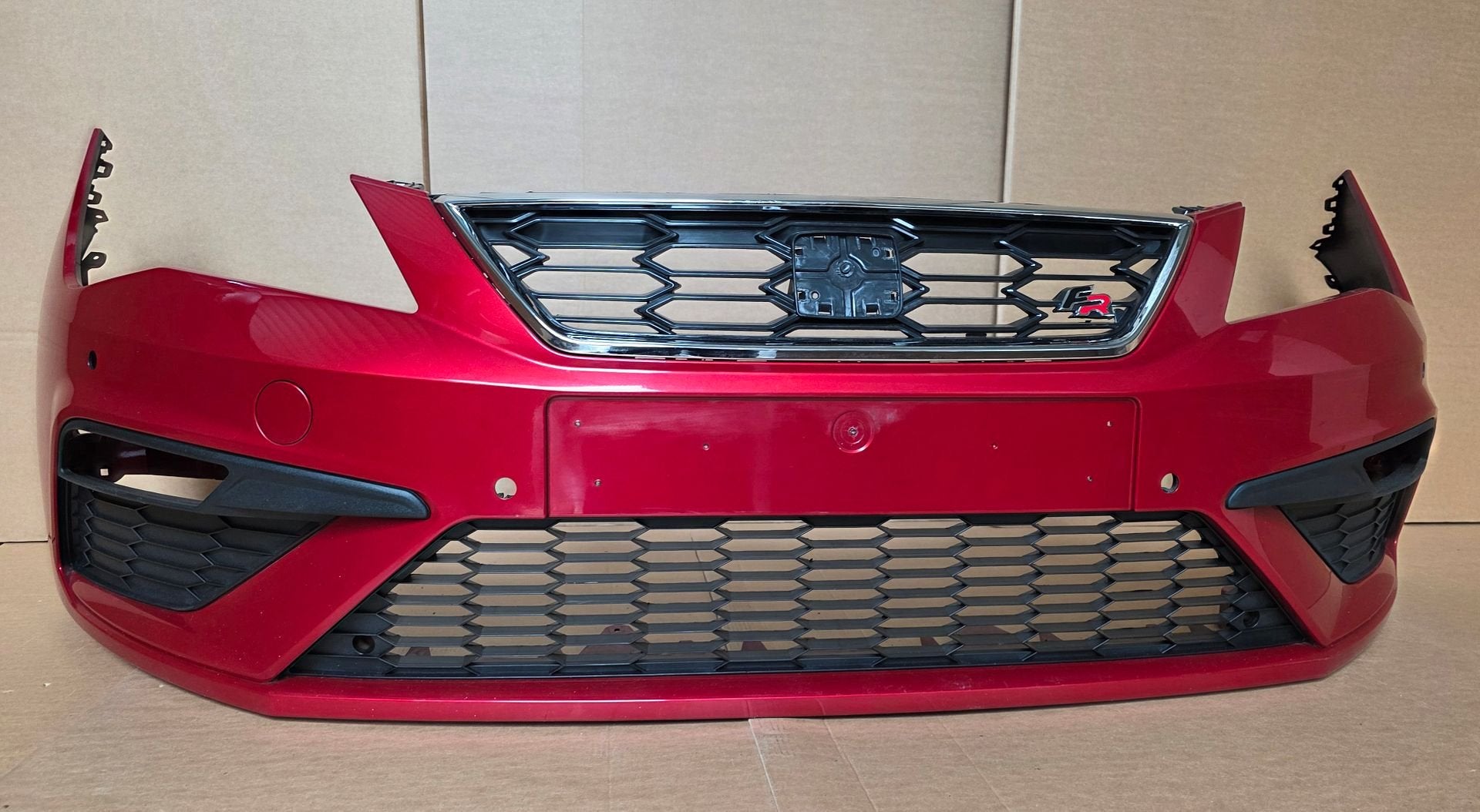 Voorbumper Seat Leon 3 III 5F FACELIFT FR SPORT 2017-2021, Gebruikt, -, Voor, Ophalen of Verzenden