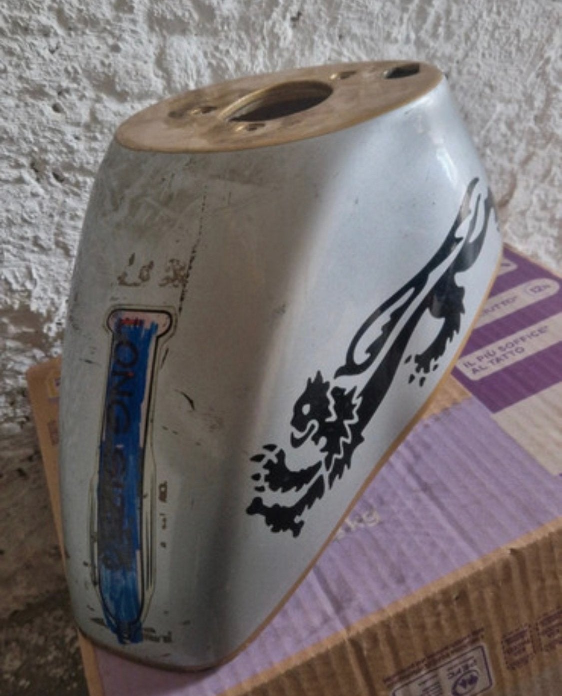 Piaggio Zip Sp98 spatbord, Ophalen of Verzenden, Zo goed als nieuw, Kap, Piaggio