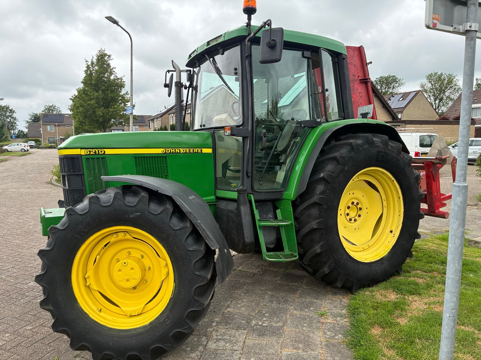 John Deere 6210 Tractor - Betrouwbaar en Krachtig, Ophalen of Verzenden, Gebruikt