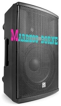 PD Actieve speaker,Luidspreker 12",Bluetooth, Bi-ampl, Audio, Tv en Foto, Luidsprekers, Nieuw, Front, Rear of Stereo speakers