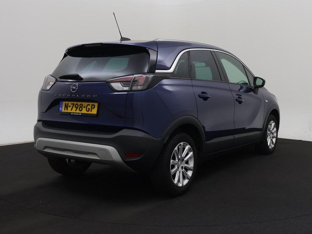 Opel Crossland 1.2 Turbo Elegance Pano/Nav/Agr/Led/Winterpak, Auto's, Gebruikt, 1199 cc, Origineel Nederlands, Bedrijf