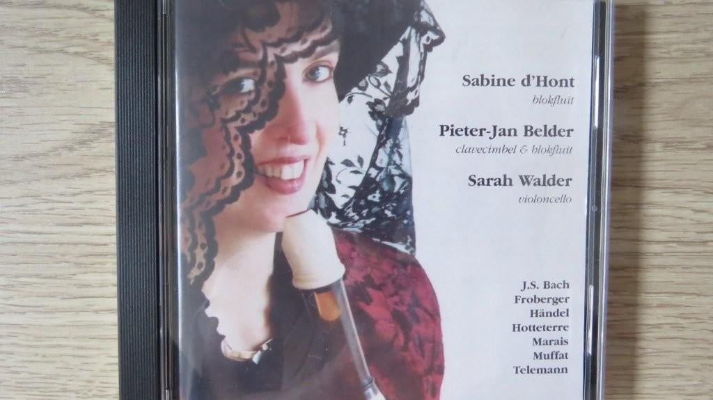 Cd blokfluit, clavecimbel en violoncello, Pieter Jan Belder, Ophalen of Verzenden, Classicisme, Zo goed als nieuw, Kamermuziek