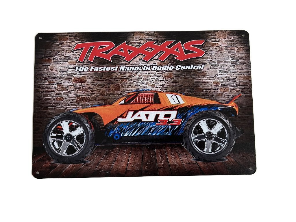Traxxas Jato 3.3 metalen bord 20x30cm nieuw, Ophalen of Verzenden, Nieuw, Overige schalen, Onderdeel