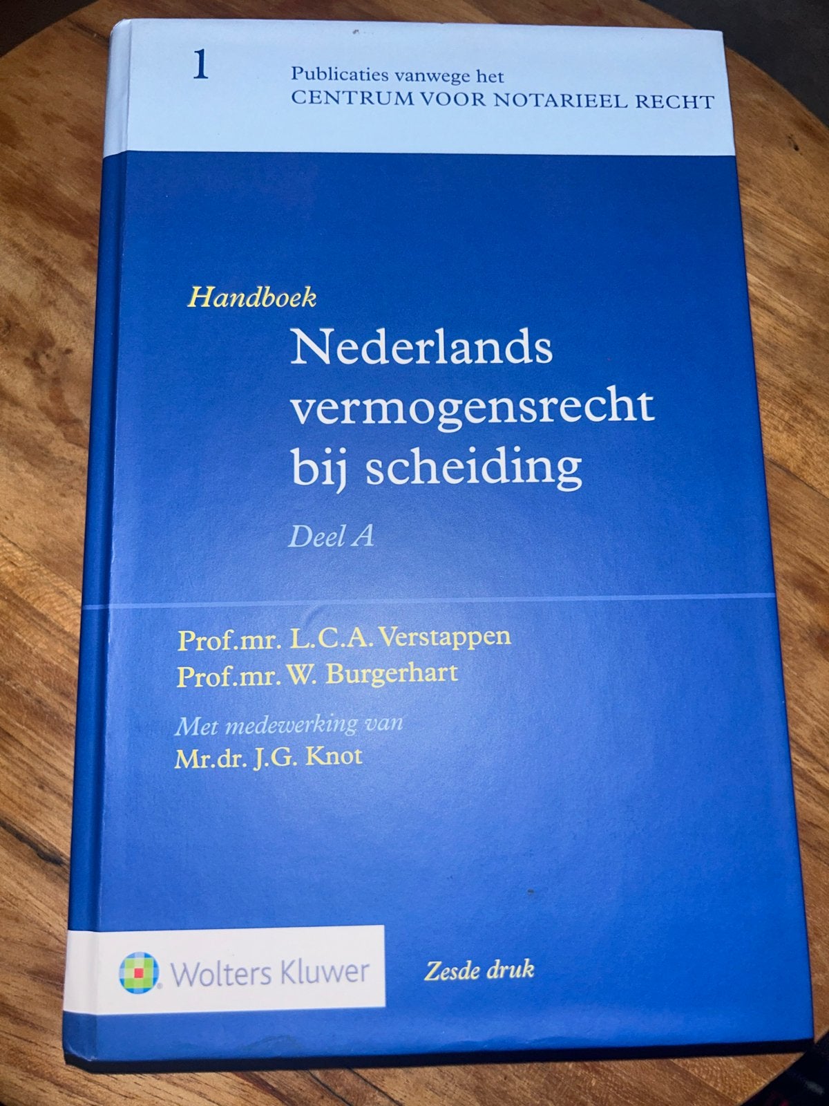 Handboek Nederlands vermogensrecht bij scheiding Deel A, Boeken, Studieboeken en Cursussen, Ophalen of Verzenden, Gamma, Zo goed als nieuw