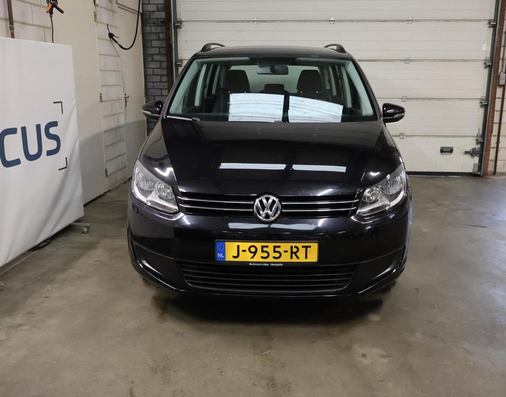 Volkswagen Touran 1.2 TSI Trendline BlueMotion Trekhaak Airc, Euro 5, 4 cilinders, Zwart, Handgeschakeld
