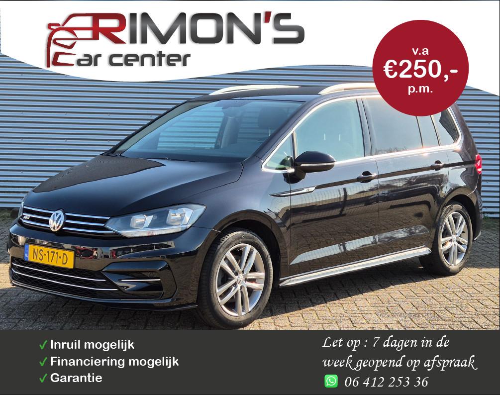 Volkswagen Touran 1.4 TSI R-Line Automaat 5p Stoel Masage Na, Gebruikt, 4 cilinders, 150 pk, Alcantara