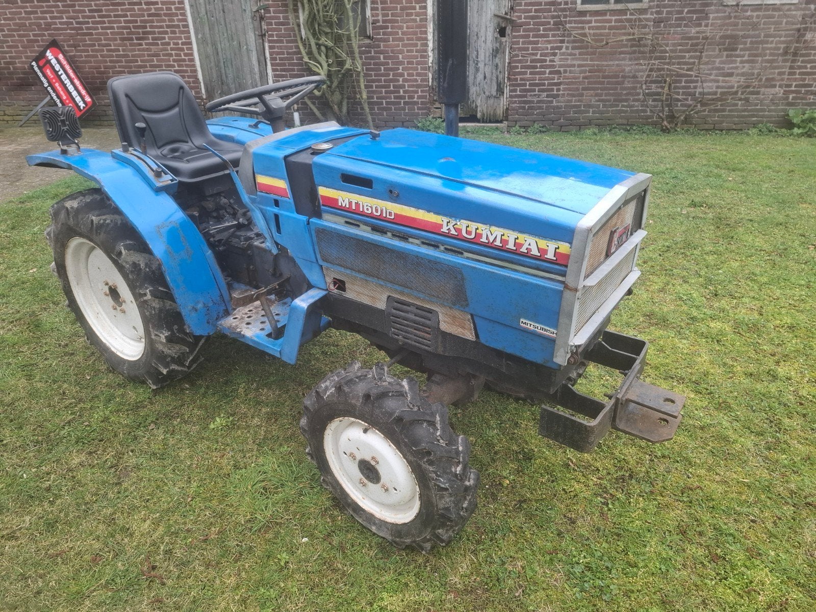 Kumiai MT1601D Compact Tractor, Gebruikt, Tot 2500, Tot 80 Pk, Ophalen