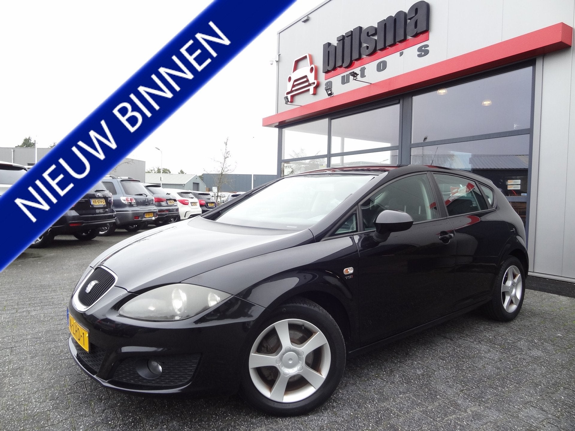 SEAT Leon 1.4 TSI Style | CRUISE | LMV | AIRCO | (bj 2009), Stof, Gebruikt, 4 cilinders, Leon