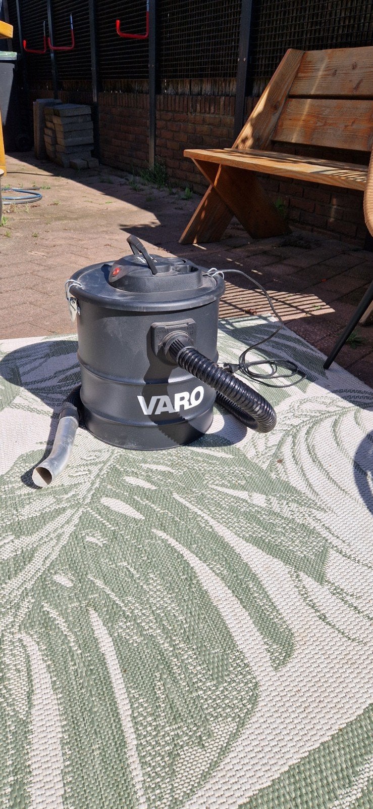 Varo as zuiger 1200w, Ophalen