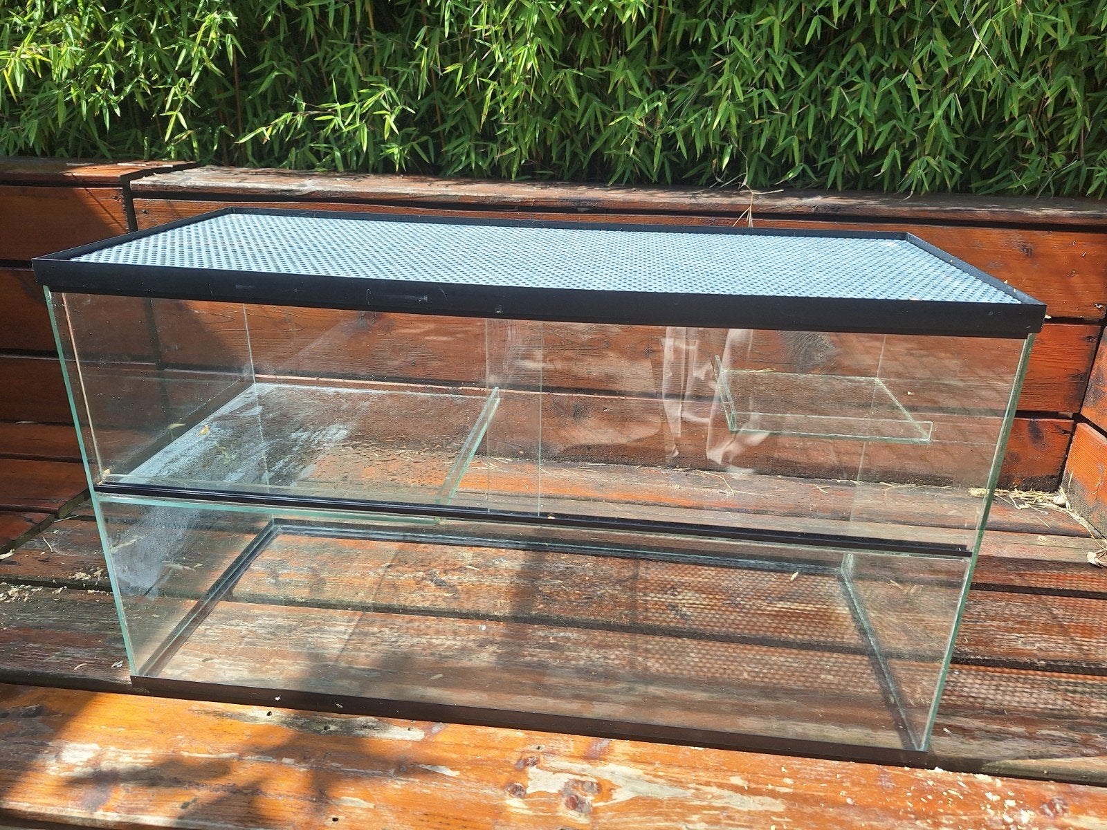 mooi glazen terrarium, Ophalen, Minder dan 75 cm, Hok, Minder dan 60 cm