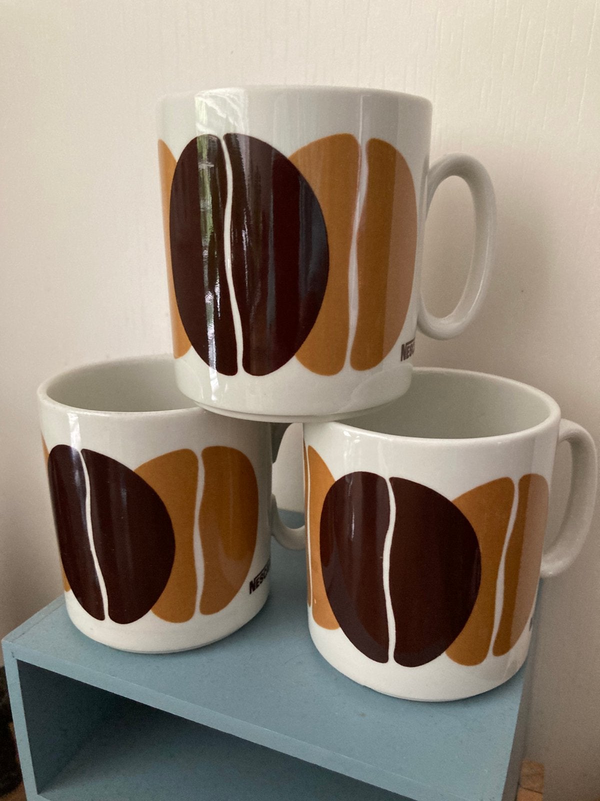 Villeroy en Boch van Nelle vintage mokken koffieboon, Ophalen of Verzenden