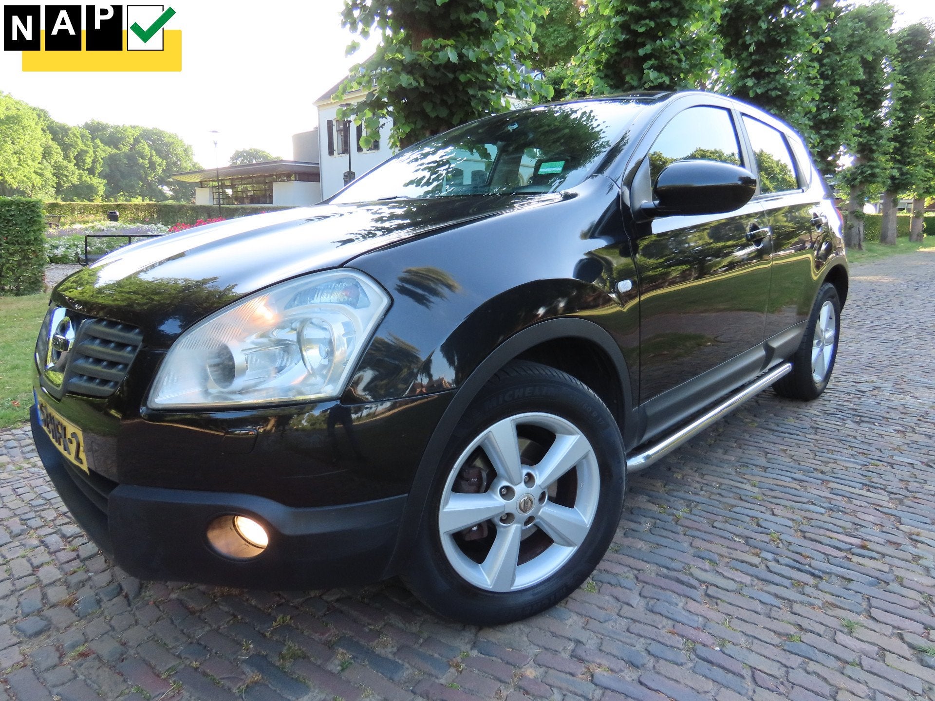 Nissan QASHQAI 2.0 Tekna Premium 4WD 1e Eigenaar Ecc Cruisec, Gebruikt, 4 cilinders, Zwart, Vierwielaandrijving
