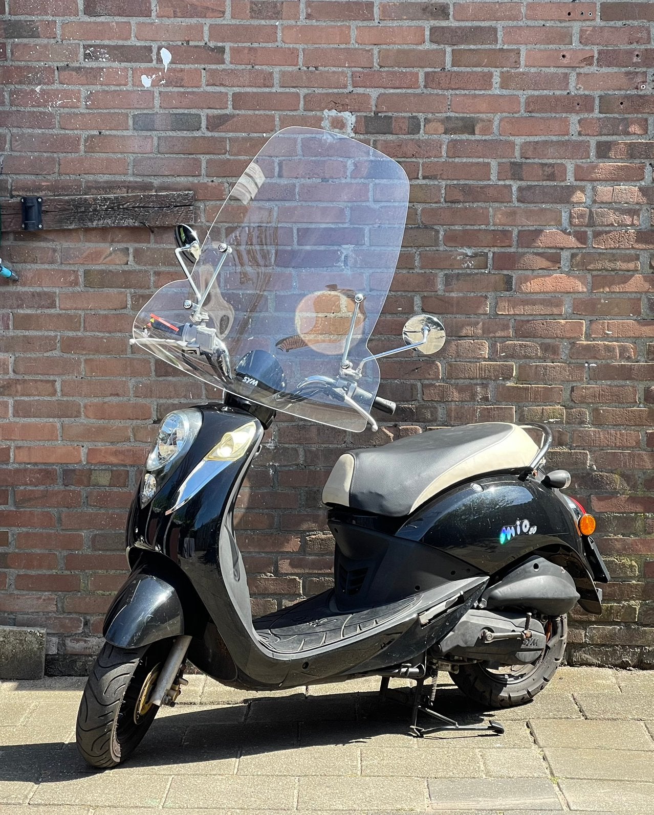 Sym Mio |Mooie scooter |Opknapper |Startklaar met aandacht, Fietsen en Brommers, Scooters | SYM, Ophalen, Zo goed als nieuw, Benzine
